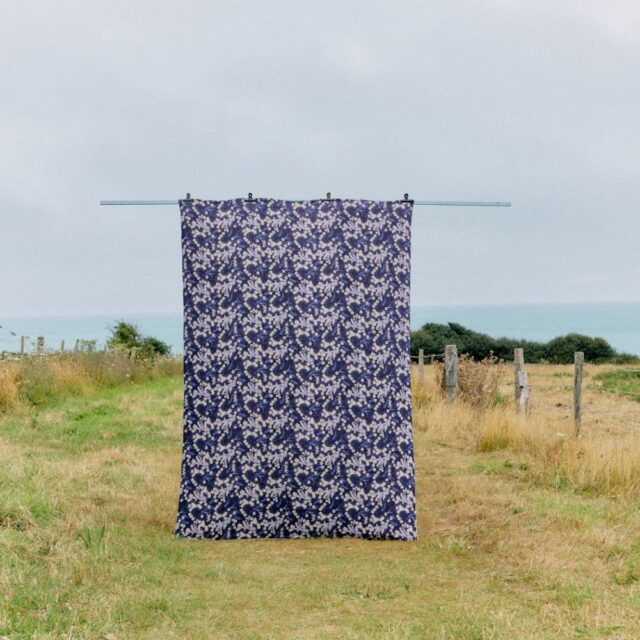 Embrin - Courtepointe en Lin - Jardin Zen