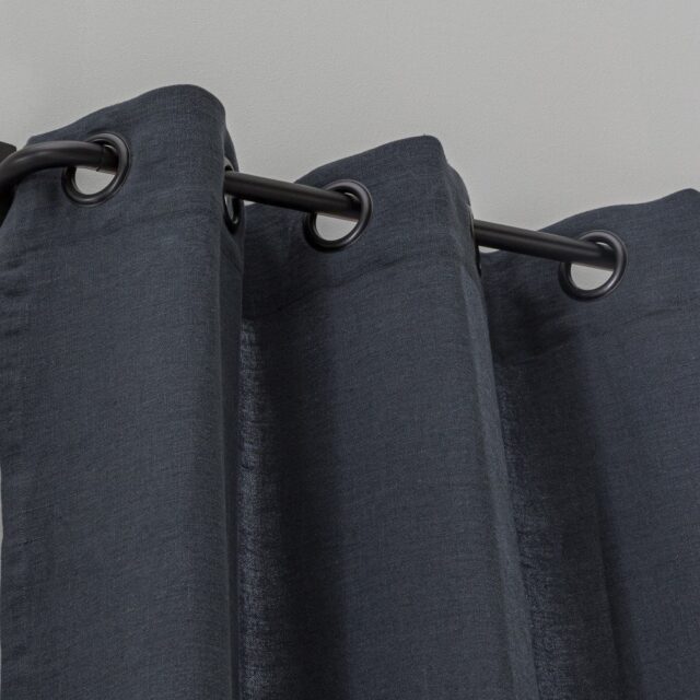 Embrin - Rideau en lin - Gris