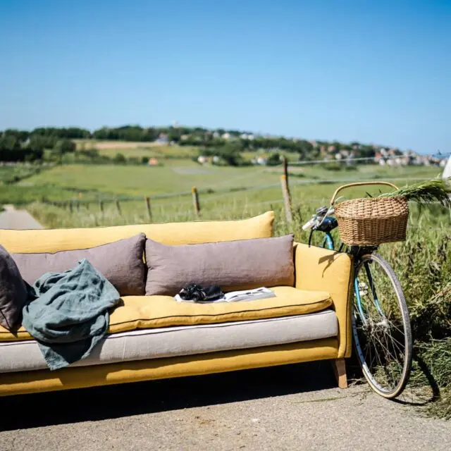 EMBRIN - Canapé en Lin – Aramis Vitalin