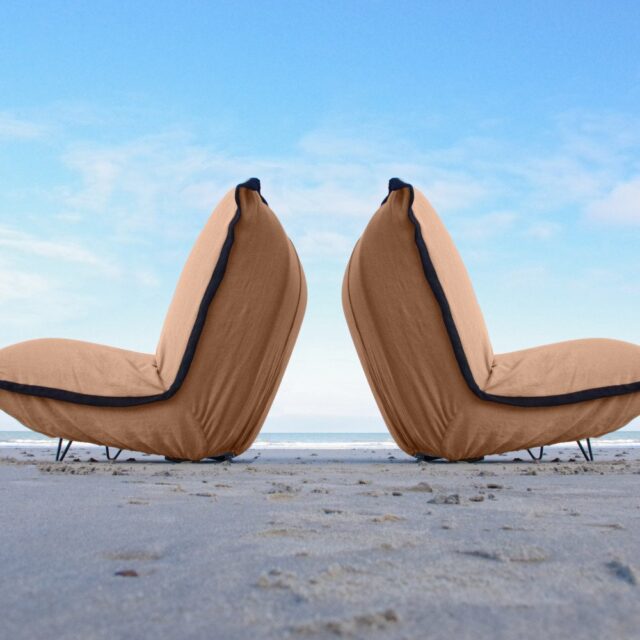 Embrin - Fauteuil en Lin - Cannelle