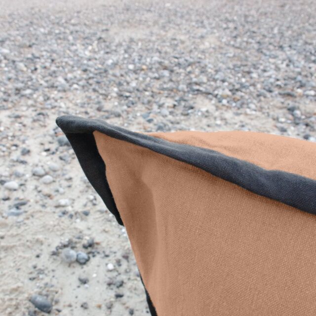 Embrin - Fauteuil en Lin - Cannelle