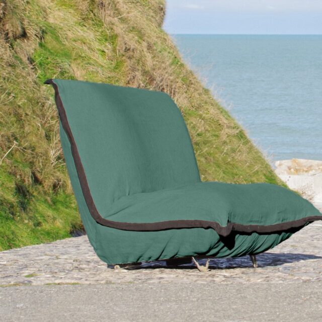 Embrin - Fauteuil en Lin - Sapin