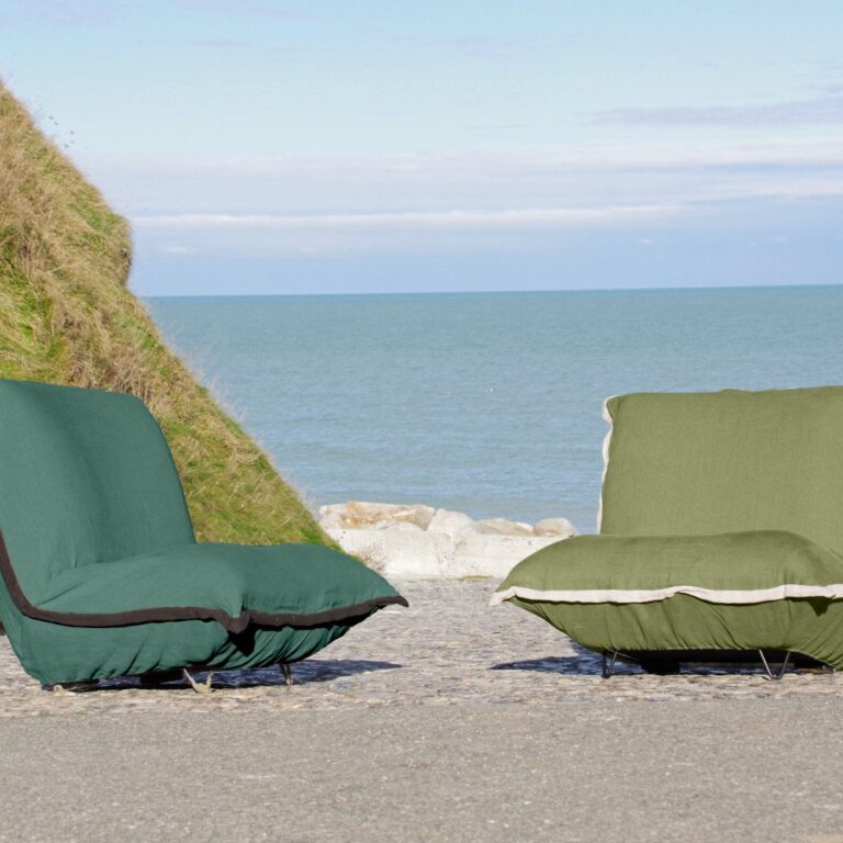 Embrin - Fauteuil en Lin - Sapin