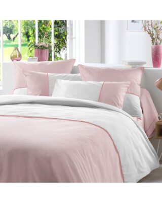 Housse de couette – Duo Percale par la marque Blanc de Gérardmer Blanc de Gérardmer - Housse de couette – Duo Percale