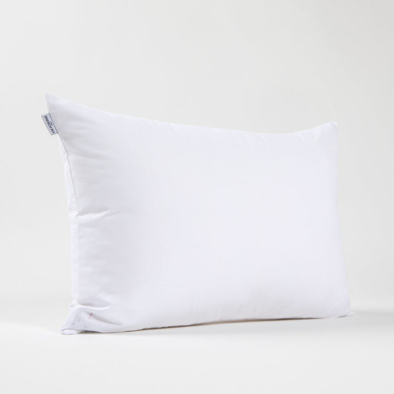 Dejorine - Housse de coussin unie en Coton - Blanc – 50x70cm