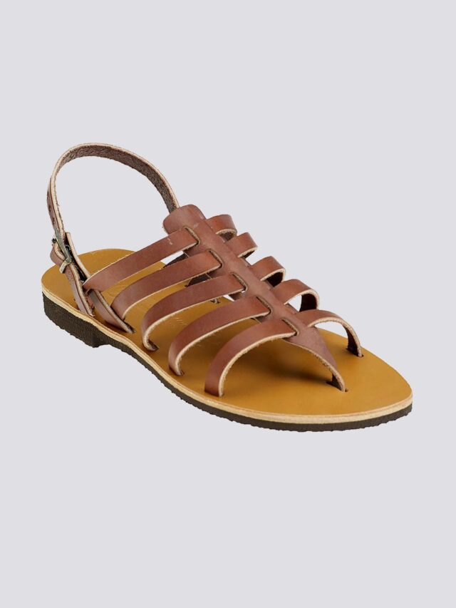 MAX VINCENT - TROPEZIENNE cuir tannage vegetal marron Femme