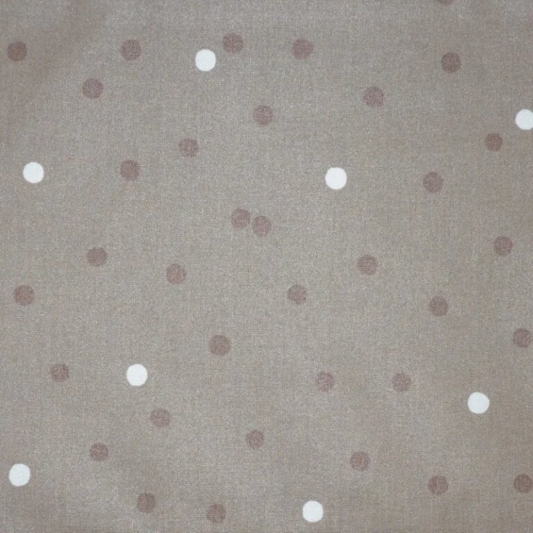 Fleur de Soleil - Nappe enduite Confettis Taupe