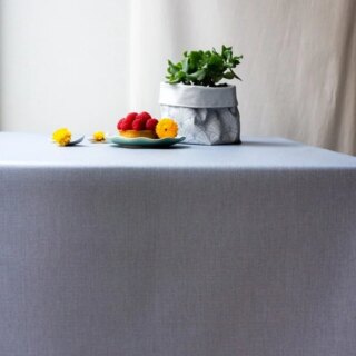 Nappe grise enduite par la marque Fleur de Soleil Fleur de Soleil - Nappe grise enduite