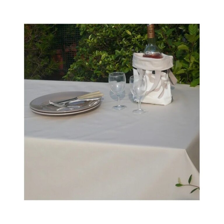 Fleur de Soleil - Nappe sable ronde ou ovale enduite