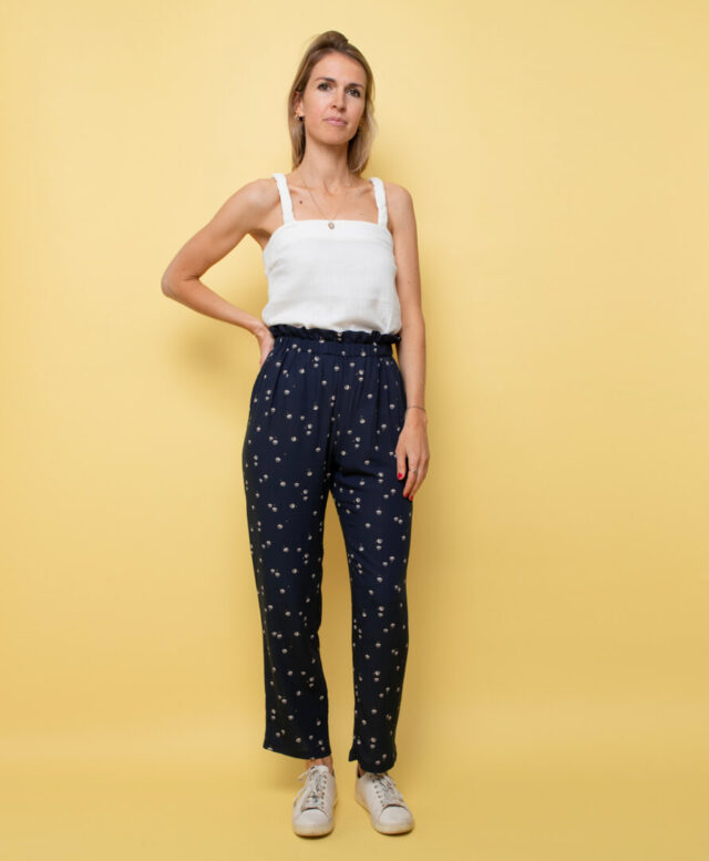 April et C - Pantalon Cléa - Night blue