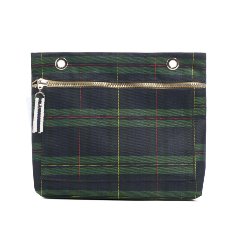 TUSSOR - Pochette Équipier Ecossais marine