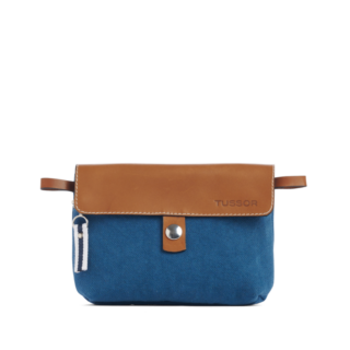 Pochette Mobile Bleu canard par la marque TUSSOR TUSSOR - Pochette Mobile Bleu canard