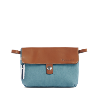 TUSSOR - Pochette Mobile Bleu français