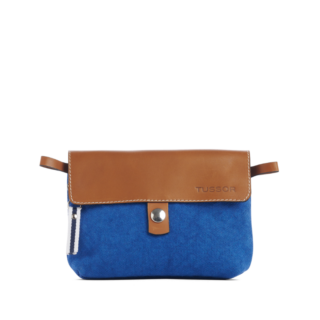 TUSSOR - Pochette Mobile Bleu roi