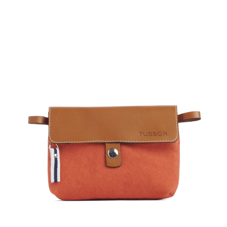 TUSSOR - Pochette Mobile Brique