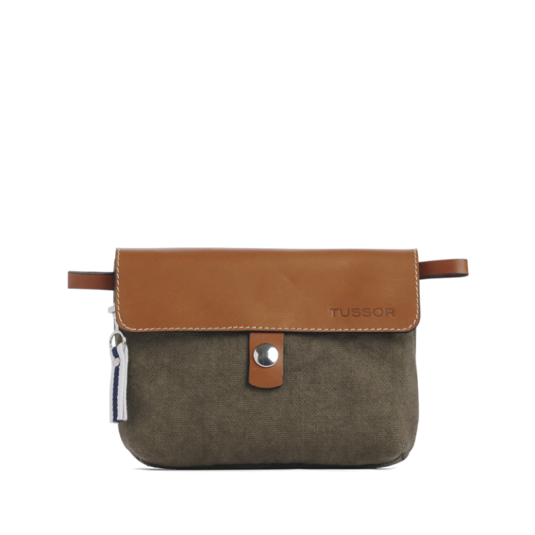 TUSSOR - Pochette Mobile Kaki