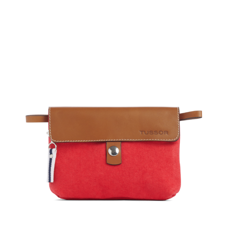TUSSOR - Pochette Mobile Rouge