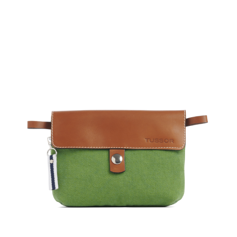 TUSSOR - Pochette Mobile Vert