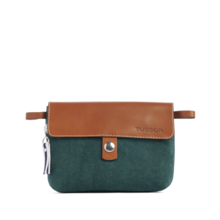 TUSSOR - Pochette Mobile Vert forêt