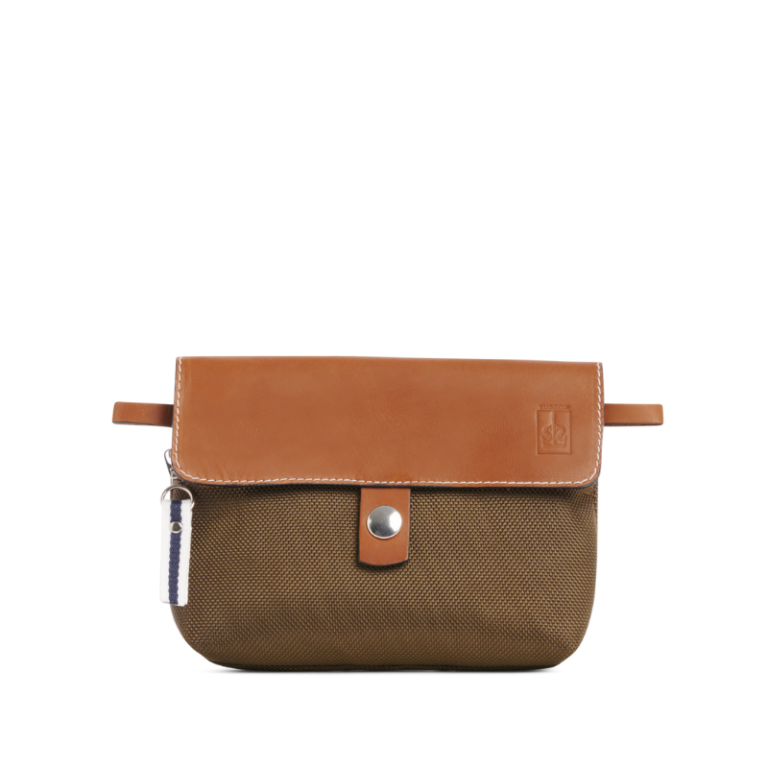 TUSSOR - Pochette Mobile Givré Kaki