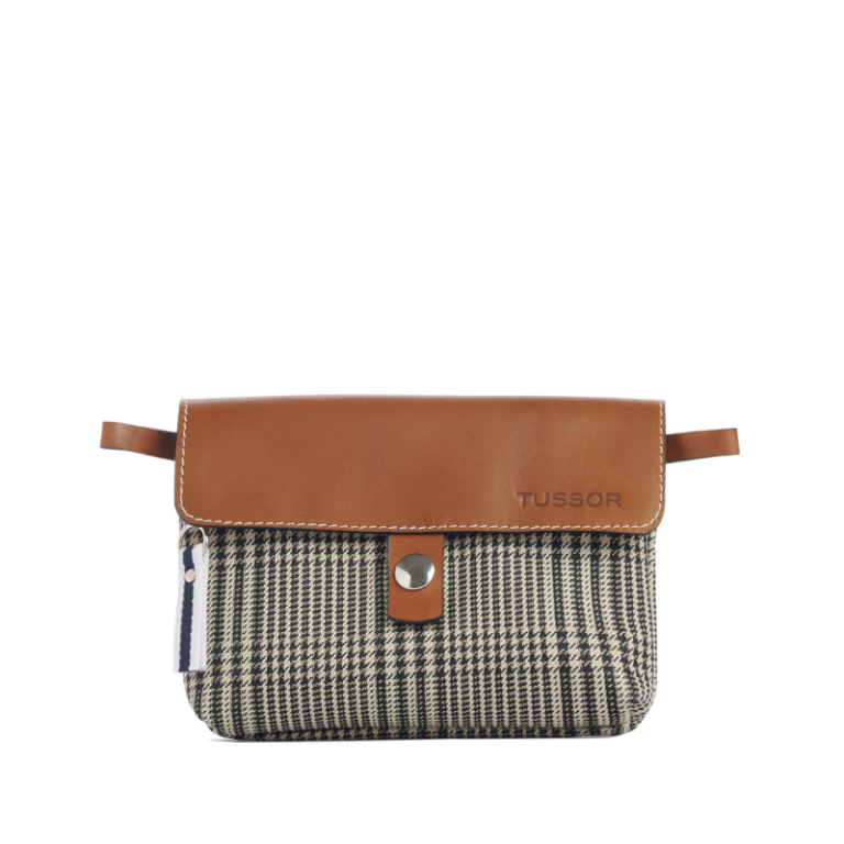 TUSSOR - Pochette Mobile Prince de Galles