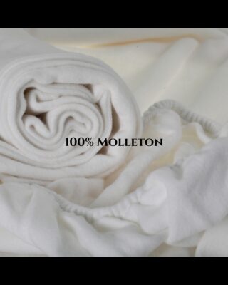 Blanc de Gérardmer - Protège Matelas Molleton 100% Coton