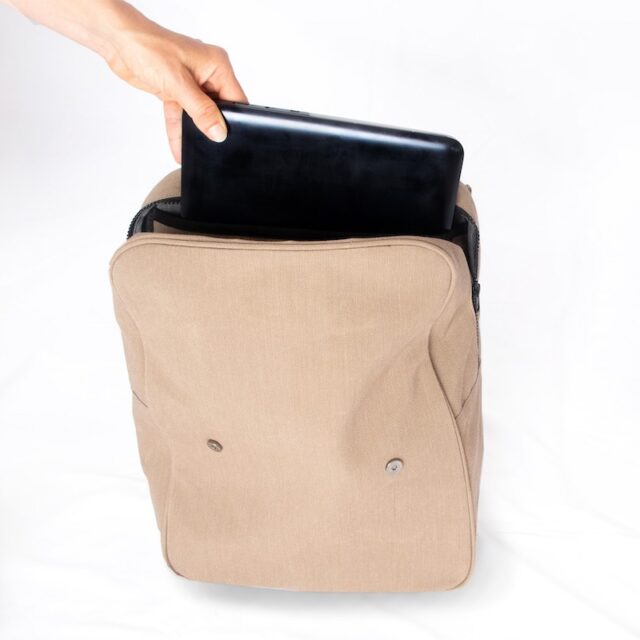 Saint-Lazare - Sac à dos Made in France - Paul beige