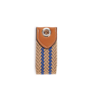 TUSSOR - Sangle large Naturel cobalt