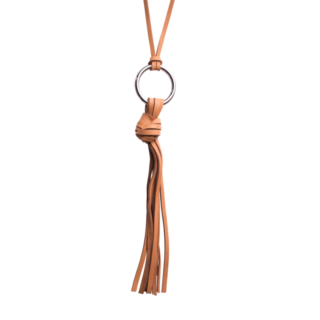 Sautoir cuir Gold par la marque TUSSOR TUSSOR - Sautoir cuir Gold
