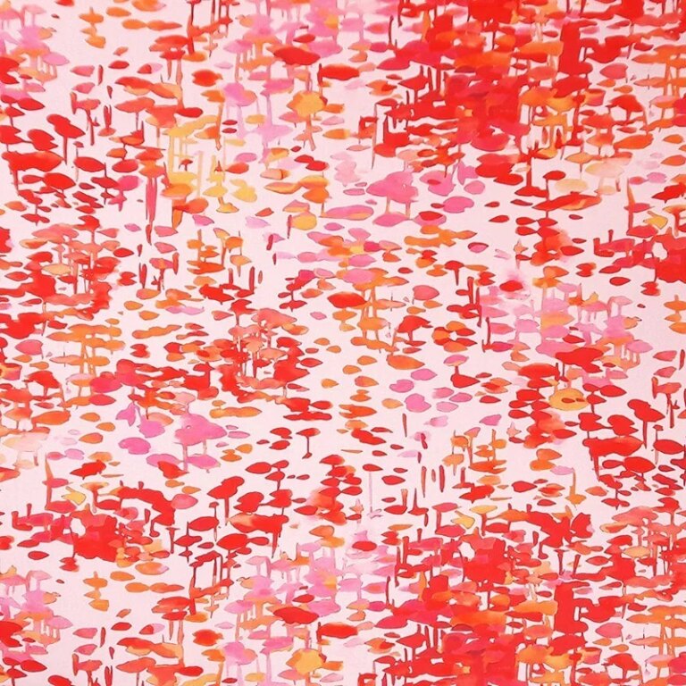 Fleur de Soleil - Serviettes Reflets flamboyants - Lot de 2