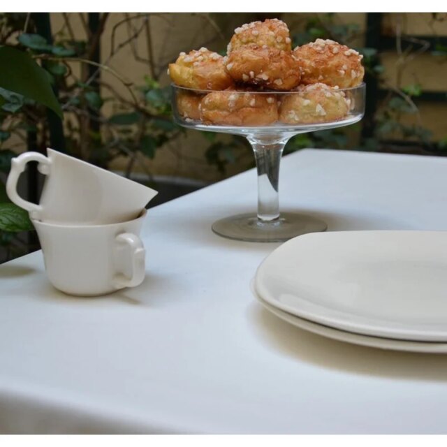 Fleur de Soleil - Set de table blanc