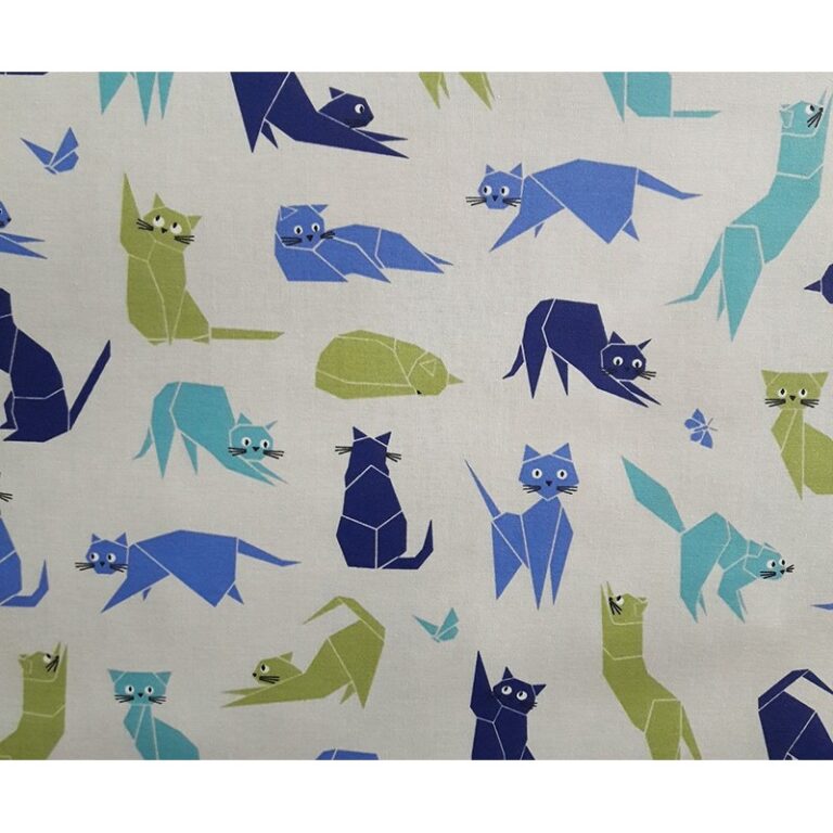 Fleur de Soleil - Set de table Chats bleus