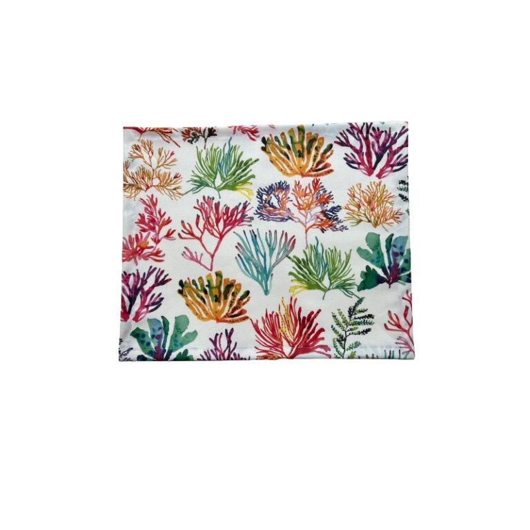 Fleur de Soleil - Set de table enduit Algues