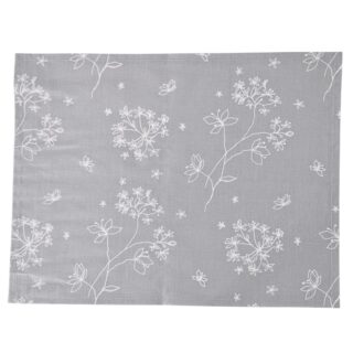 Fleur de Soleil - Set de table enduit Astrance gris