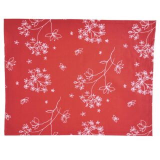 Set de table enduit Astrance rouge par la marque Fleur de Soleil Fleur de Soleil - Set de table enduit Astrance rouge