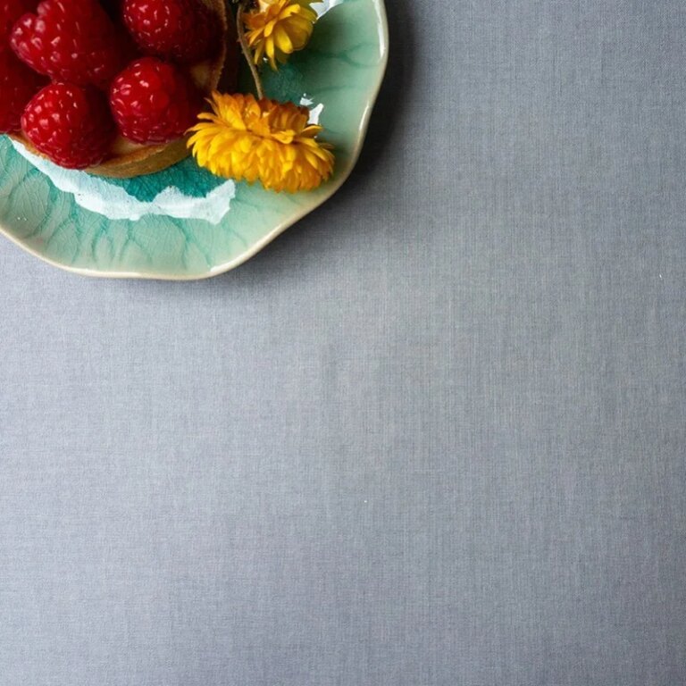 Fleur de Soleil - Set de table gris