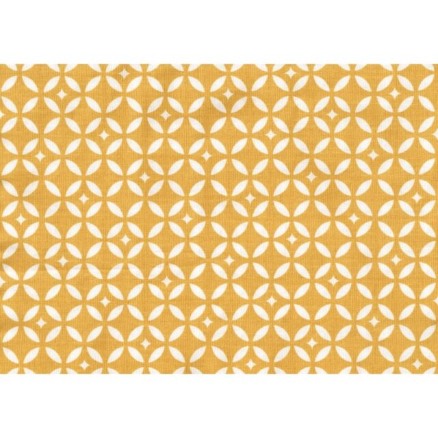 Fleur de Soleil - Set de table Mosaïque jaune