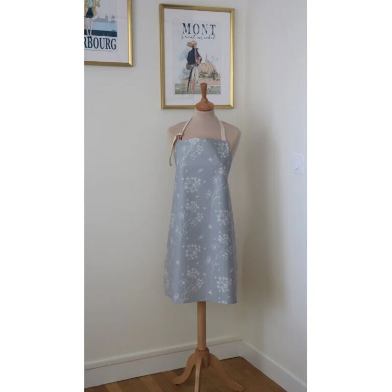 Fleur de Soleil - Tablier enduit Astrance gris