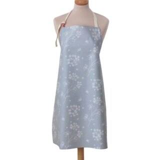 Tablier enduit Astrance gris par la marque Fleur de Soleil Fleur de Soleil - Tablier enduit Astrance gris