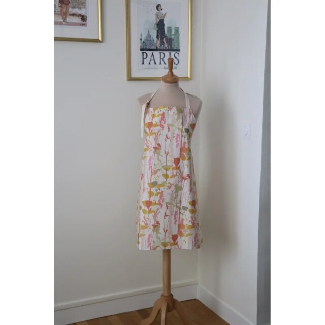 Fleur de Soleil - Tablier enduit Champêtre