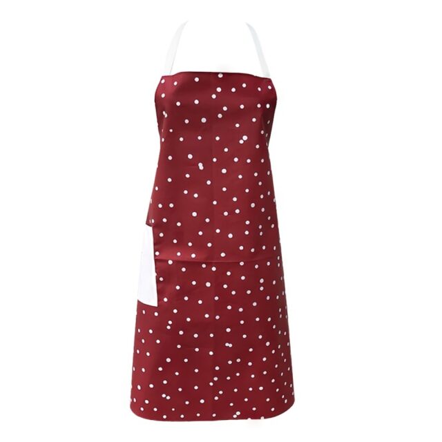 Fleur de Soleil - Tablier enduit Confettis rouge