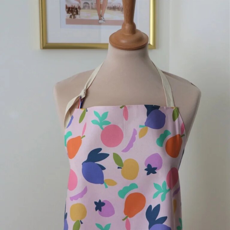 Fleur de Soleil - Tablier enduit Fruits