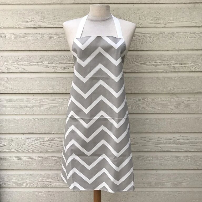 Fleur de Soleil - Tablier enduit Chevrons beige