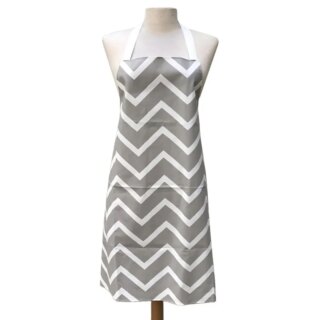 Fleur de Soleil - Tablier enduit Chevrons beige