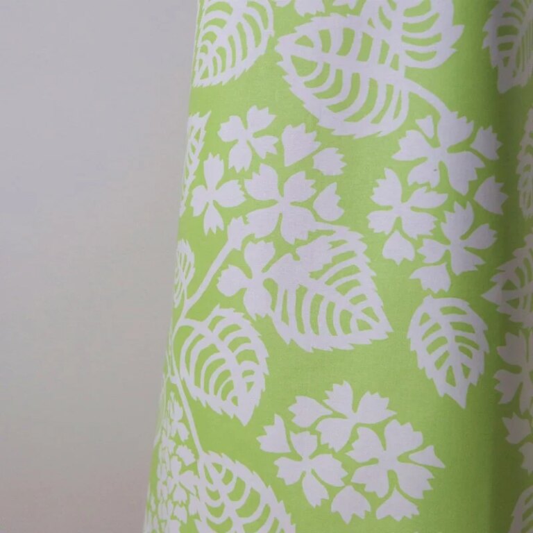 Fleur de Soleil - Tablier enduit Hortensia vert