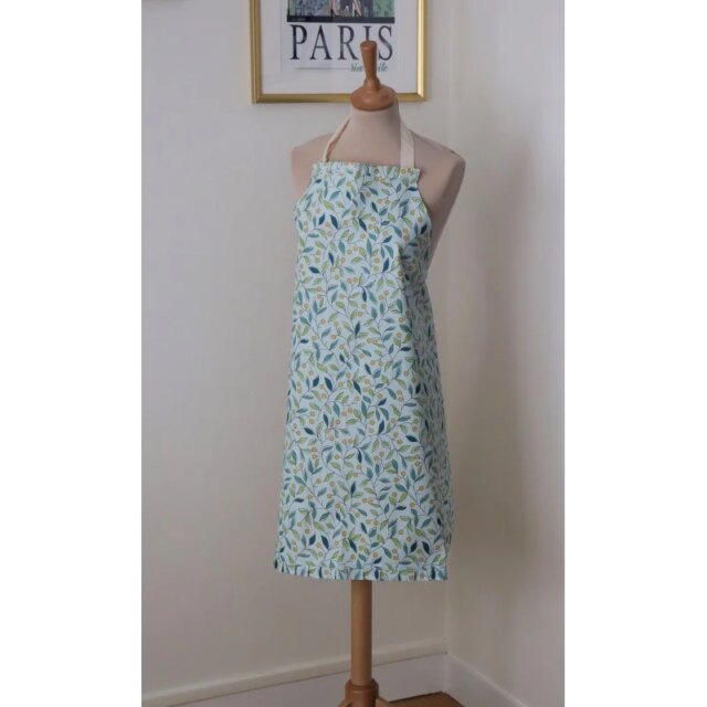 Fleur de Soleil - Tablier enduit Tilleul vert