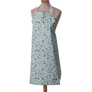 Tablier enduit Tilleul vert par la marque Fleur de Soleil Fleur de Soleil - Tablier enduit Tilleul vert