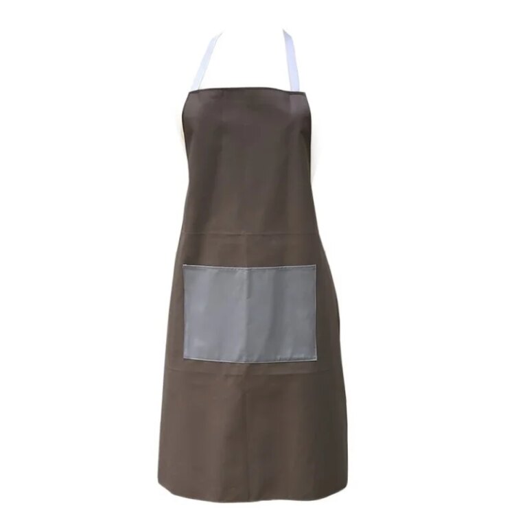 Fleur de Soleil - Tablier enduit Uni taupe