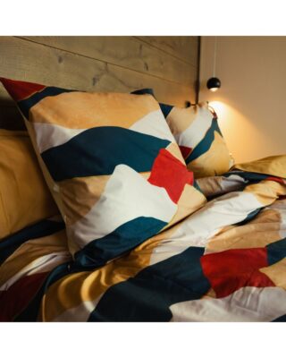 Blanc de Gérardmer - Taie doreiller en Percale imprimée Sommet 65x65cm