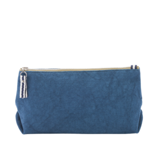 TUSSOR - Trousse toile large Bleu canard
